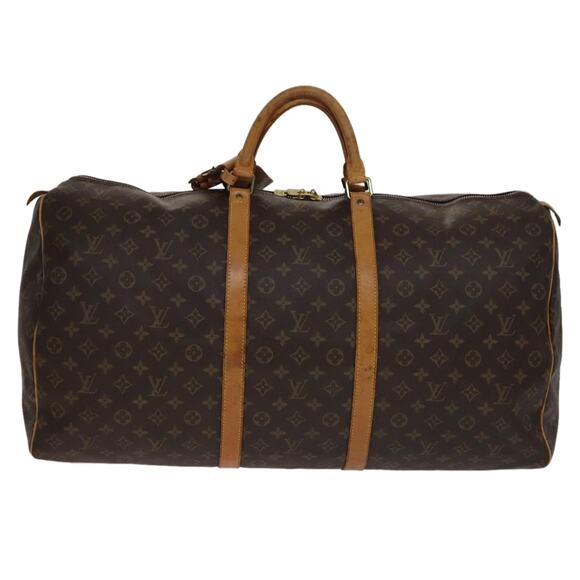 LOUIS VUITTON Monogram Keepall 60 Boston Bag M41422 - Picture 13 of 16
